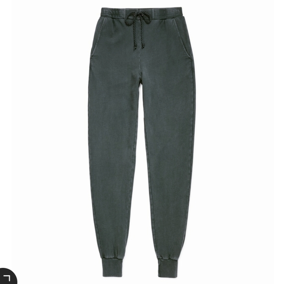 NWT SOMETHING NAVY | Tie Waist Joggers M/L - Picture 2 of 6